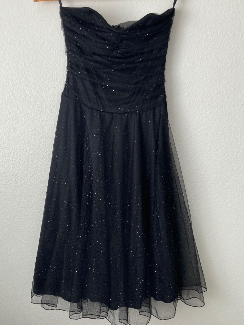 Vtg Speechless Whimsigoth Fairy Mesh Floral Glitter Overlay Dress Medium